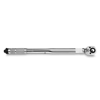 

1/2 Inch 28-210 N.M Adjustable Micrometer Torque Wrench Hand Tool Multifunctional Drive Torque Ratchet Wrench Repair Spanner K