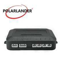 PolarLander 12 В комплект автомобильных датчиков парковки 4 датчика s основная коробка для обратной резервной радиолокационной системы для большинства автомобилей коробка управления зуммер