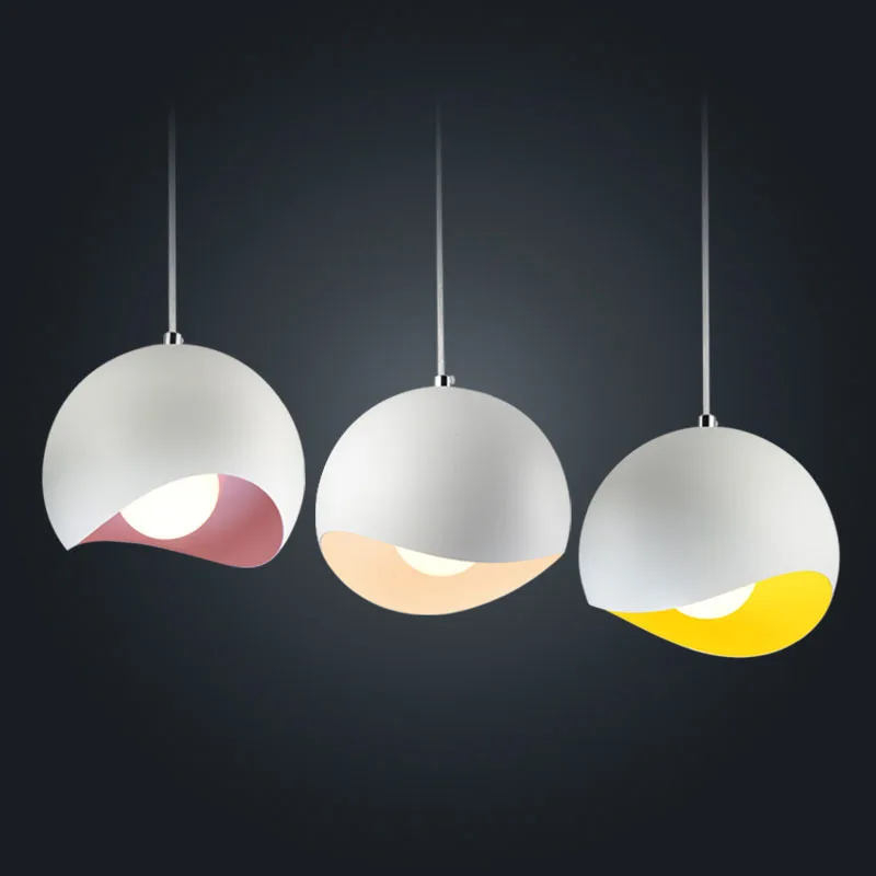 

Modern pendant light nordic design lighting fixtures S001 dining room kitchen lights LED E27 bulb aluminum hanging lamp