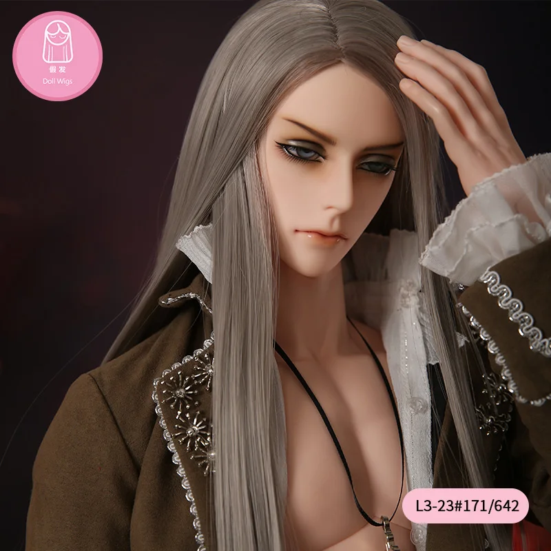BJD парик для куклы 1/3 ручной работы Diy высокая температура Dollsome IP SD длинные прямые