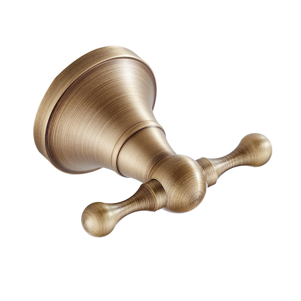 

1PC Kitchen Bathroom Hook Wall Hanging Brass Antique Hardware Household Hat Coat Clothes Hook