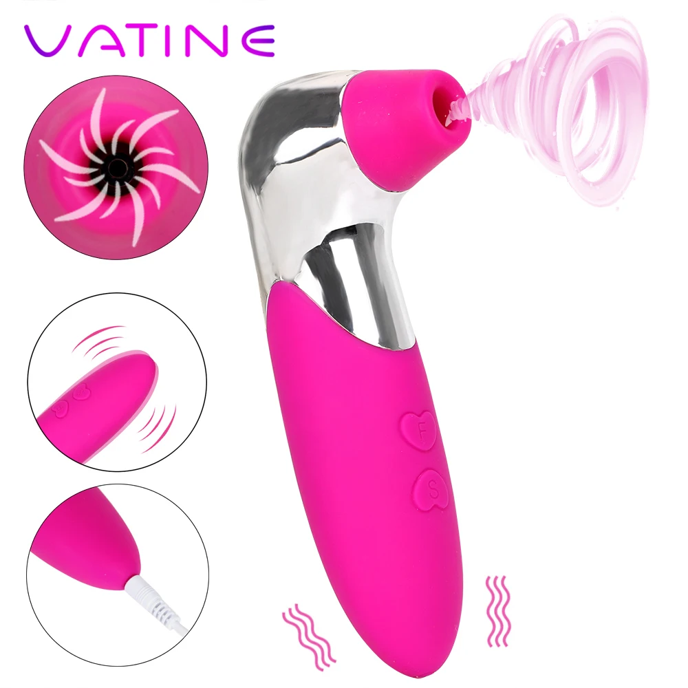 VATINE женская мастурбация язык вибрирующий G spot Вагинальный Массажер оральный