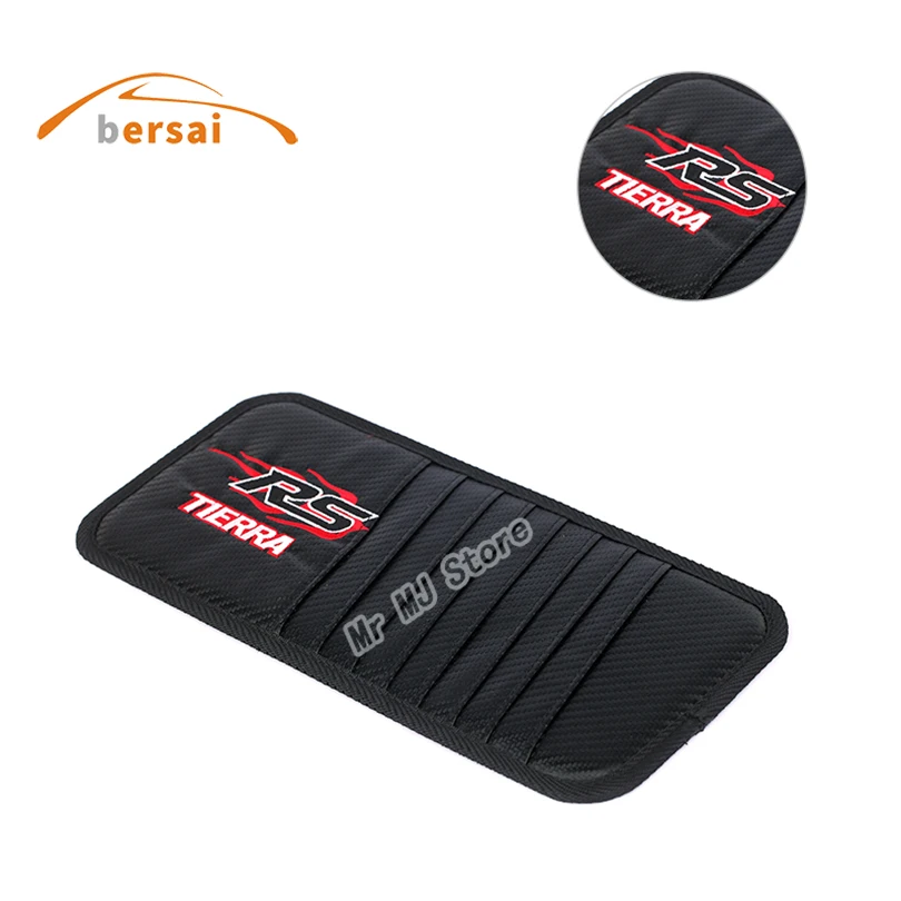 

Carbon fiber Sunshade Storage Bag car Sun visor For Ford RS TIERRA Racing Focus 2 focus 3 Focus 4 Auto accessories car styling