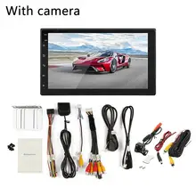 Автомобильный мультимедийный плеер 2 DIN Bluetooth GPS MP5 Android 8 1 7