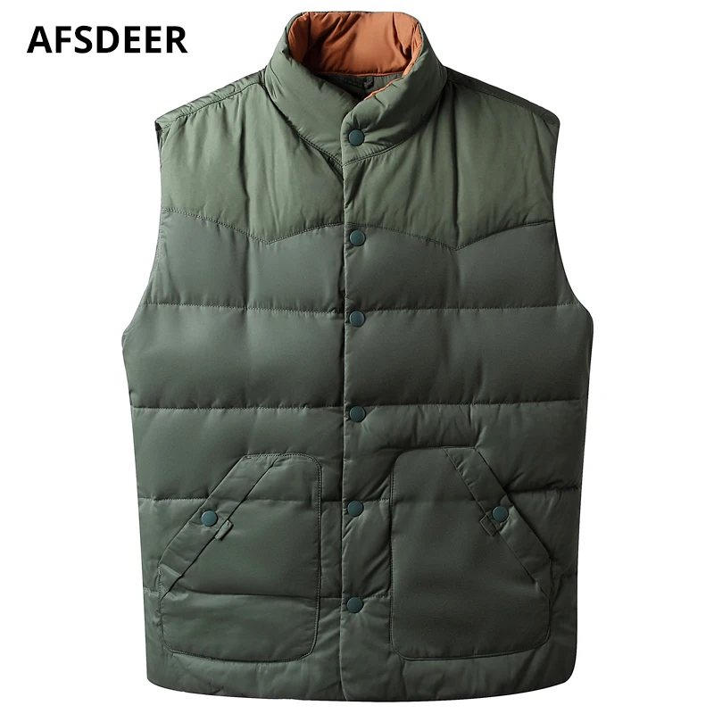 Vest for Men Sleeveless Jacket Winter Casual Stylish Warm Outwear Fashion Slim Solid Single Breasted Thicken Waistcoat Chaleco Vest for Men Sleeveless Jacket Winter Casual Stylish Warm Outwear Fashion Slim Solid Single Breasted Thicken Waistcoat Chaleco