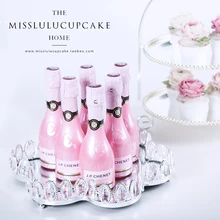 Espelho Прато frutas Боло Прато sobremesa de casamento decoração Меса bandeja де armazenamento де jóias de cosméticos