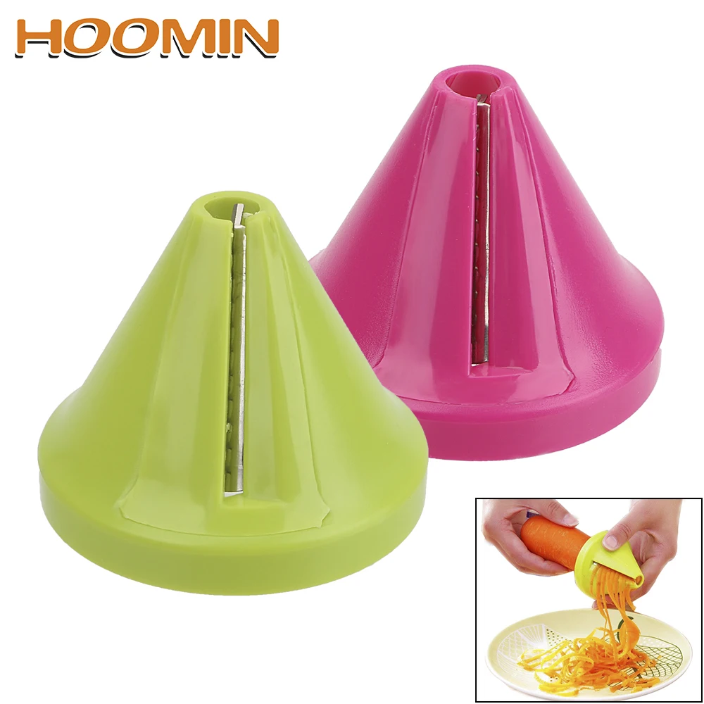 

HOOMIN Process Device Cutter Cutter Grater Slicer Peeler Vegetable Fruit Spiral Shred Kitchen Tool Kitchen tool Gadget