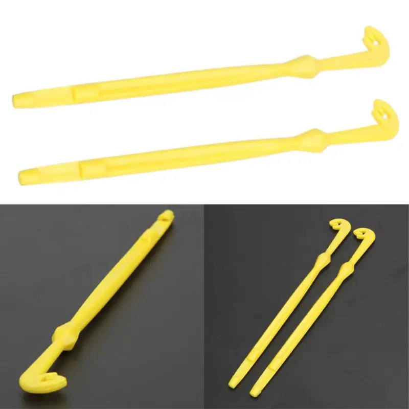 

2pcs in Packed Easy Hook Loop Tyer & Disgorger Tool Tie Fast Knot Tying Tool for Fly Fishing Line Tier Kit Yellow Small tools