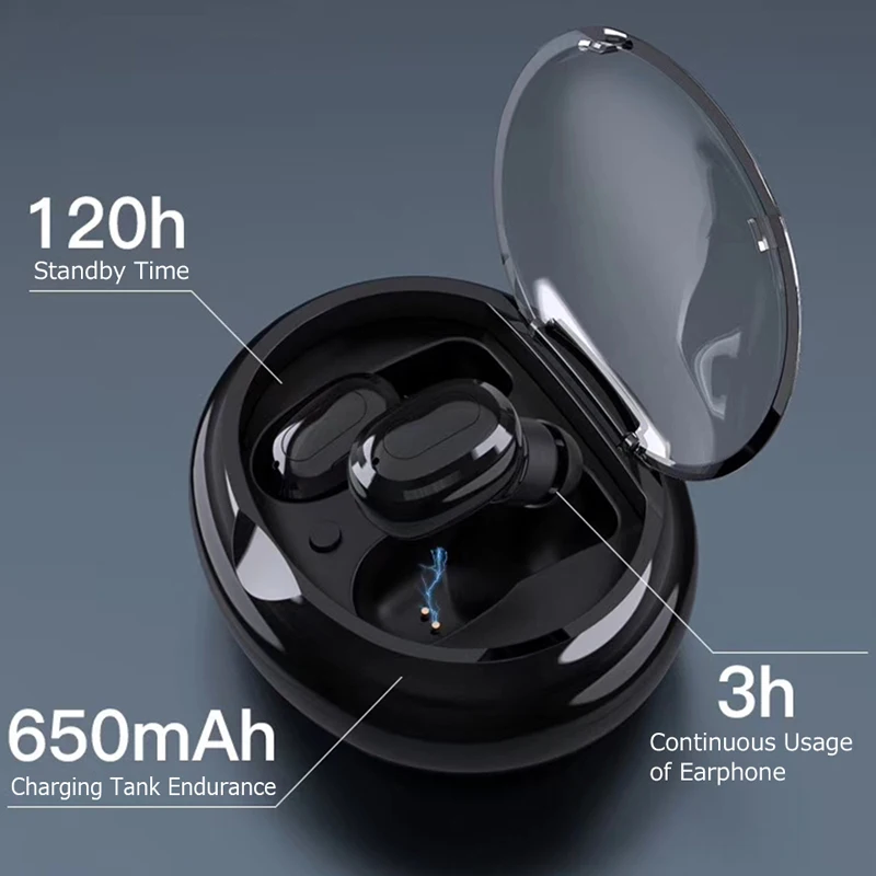 OKSJ X5 настоящая Беспроводная bluetooth гарнитура бизнес наушники в ухо мини