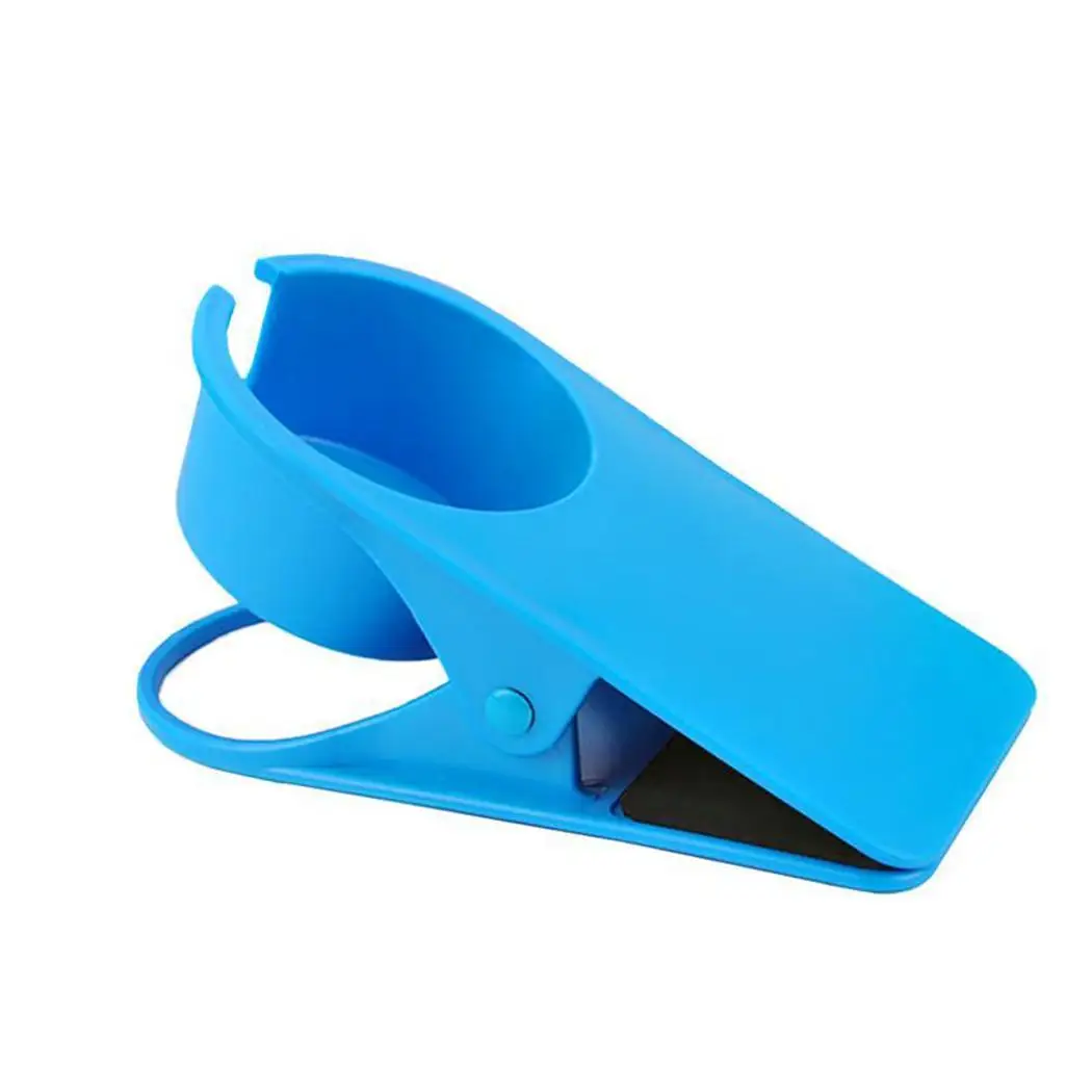 

New Creative Table Glass Clip Big Clip Colorful Cups Clip Table Edge Cup Indoor Red, Green, Blue Holder