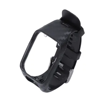 

Watchband For Tomtom 2 3 Series Watch Strap Silicone Replacement Wrist Band Strap For Tomtom Runner 2 3 Gps Watch(Black)