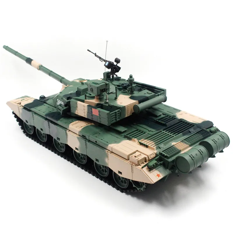 Heng длинный Радиоуправляемый боевой танк Танк 1/16 2 4G вращающийся на 270 градусов