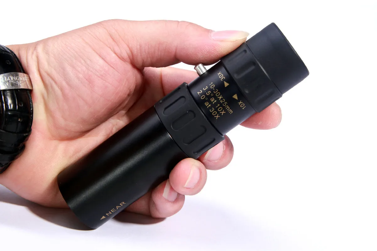 10-30x25 single cylinder zoom telescope high magnification HD retractable portable glasses hunting optical mirror 10-30x25 single cylinder zoom telescope high magnification HD retractable portable glasses hunting optical mirror