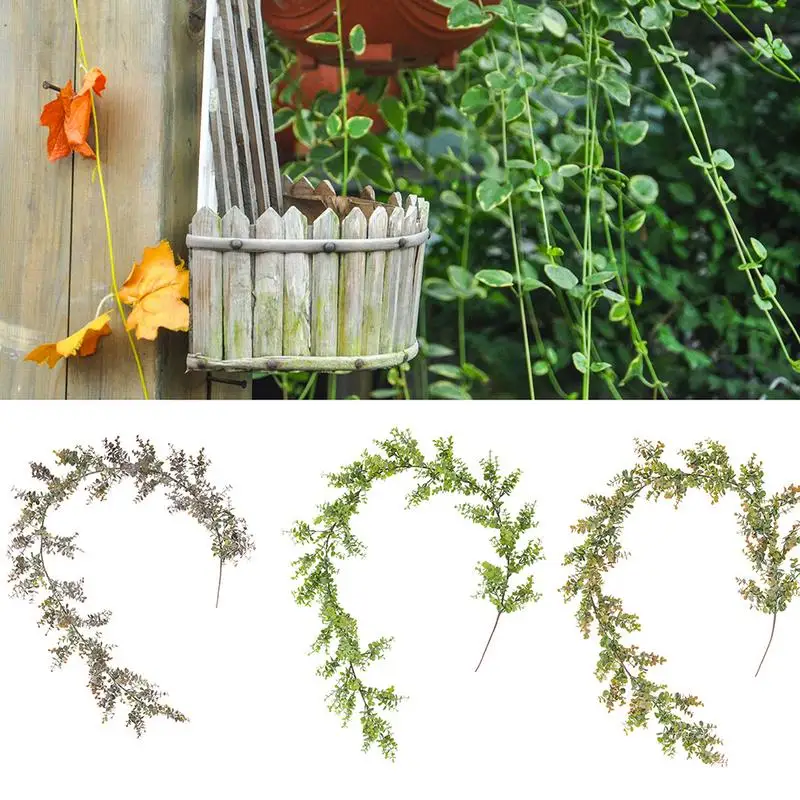 

Eucalyptus Rattan Simulation Plant Furniture Decoration Landscaping Pipe Winding Money Tree Trunk Leaf Home Decoration