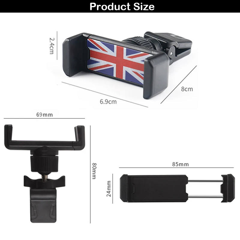 Универсальный держатель для телефона Gtinthebox Mini Cooper R50 R53 R55 R56 R60 R61 F54 F55 F56