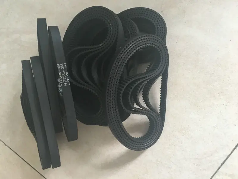 Cheap price CNC machine 9mm width HTD3M 336mm length rubber straps | Обустройство дома