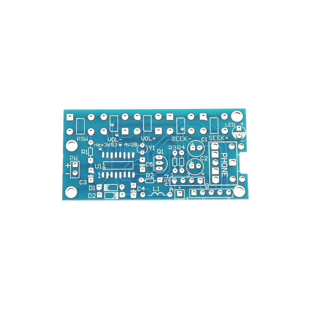 CLAITE DIY FM беспроводной стерео модуль радиоприемника PCB электронные обучающие