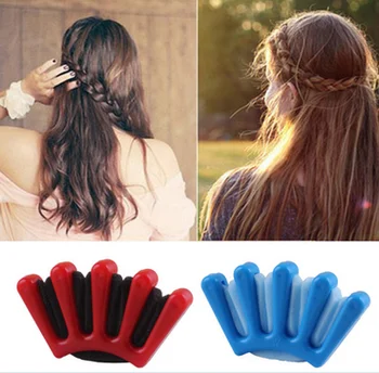 

200pcs Charming French Style DIY Sponge Hair Braider Plait Hair Twist Braiding Hair Styling Tools For Women Girl
