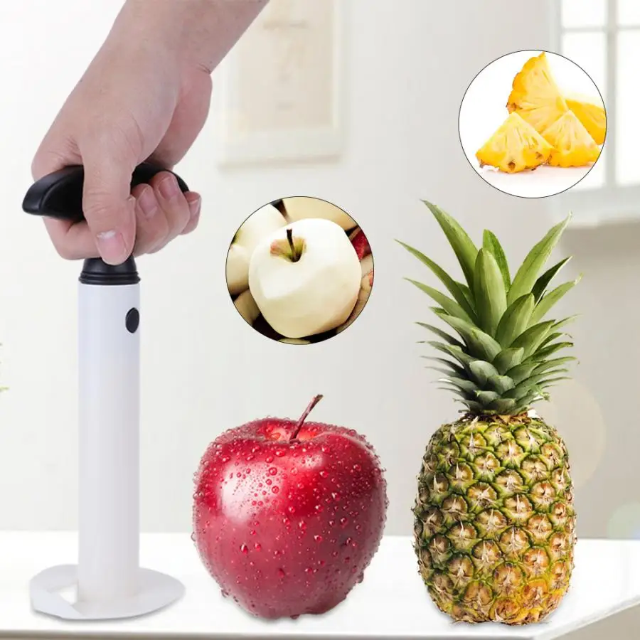 

TOPINCN Pineapple Drill Peeler Multifunctional Fruit Core Knife Cutter Kitchen Peeling Tool Fruit Core Knife Cutter