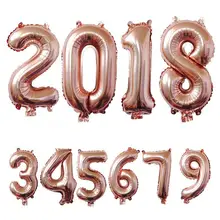 

Christmas Number Balloons New Year Party Decoration Santa Claus Snowman Tree Merry Christmas Foil Balloon Xmas Kids Toy