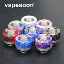 50 шт. vapesoon 510 змеиная смола+ нержавеющая сталь Материал капельного наконечника для 510 распылителя, таких как melo 3 mini 2 мл melo3 распылитель
