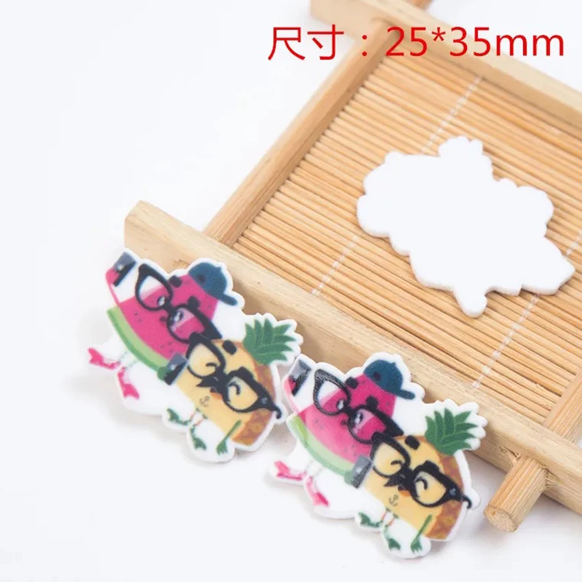 

10 pcs/lot Cartoon flat back planar resin DIY resin cabochons accessories