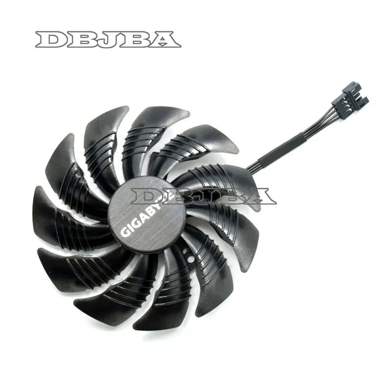 Кулер для видеокарты Gigabyte GeForce GTX 1050 Ti RX 480 470 570 580 1060 G1 88 мм|Охлаждающие подставки