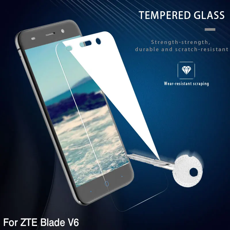 Для ZTE Nubia Z11 Защитное стекло для экрана Ультра тонкая пленка Blade A601 GF3 V6 Прозрачная