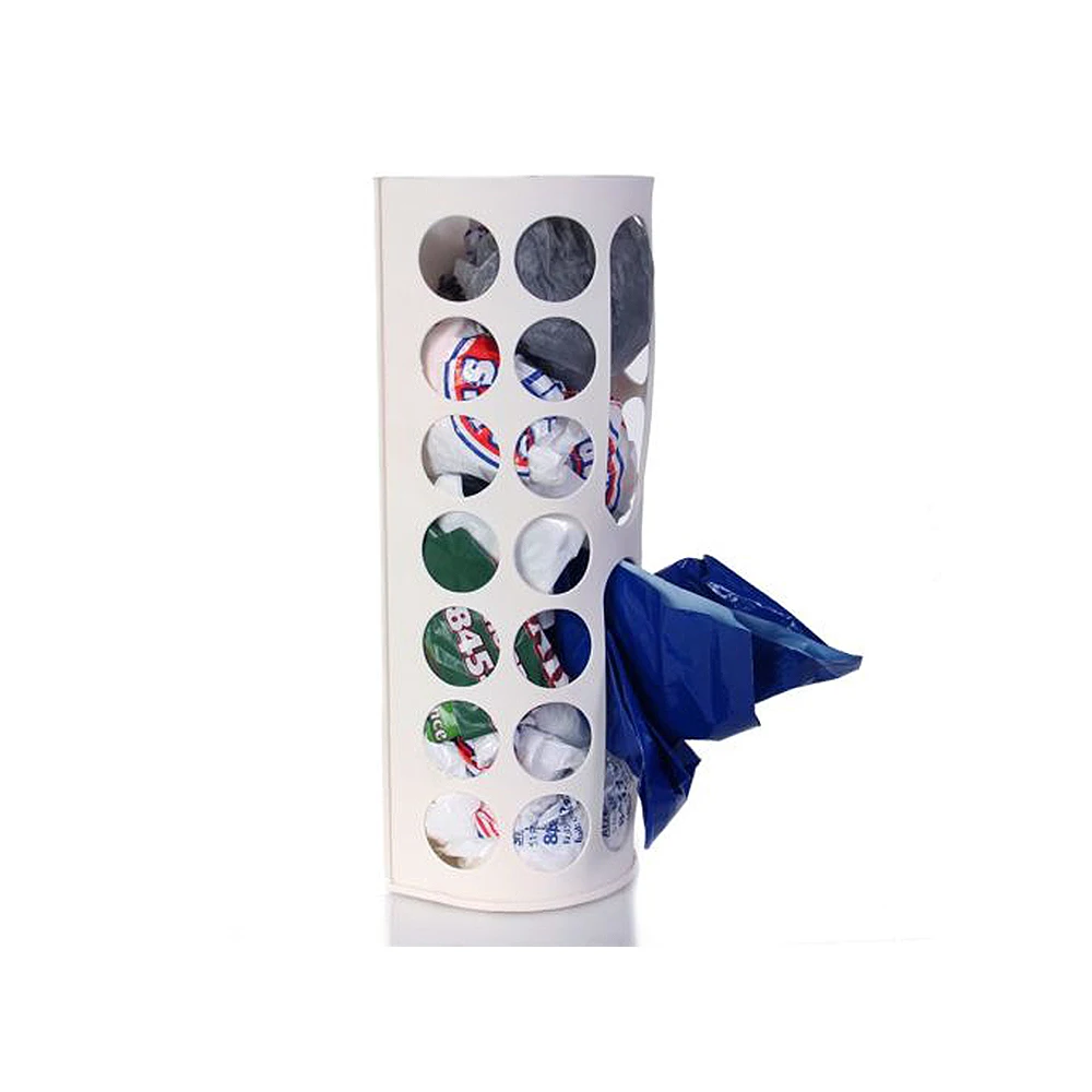

1pcs Plastic Storage Box Kitchen Bathroom Garbage Bag Organizer Wall-mounted Home Storage Box Container