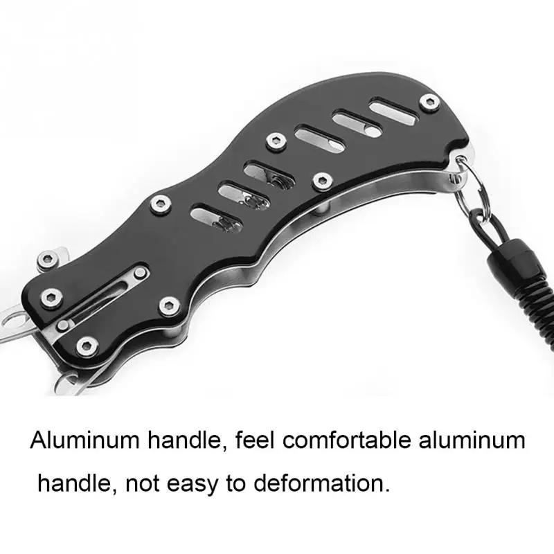 Multi-function Fish захват для пальцев-тип рыболовные плоскогубцы Премиум алюминиевая