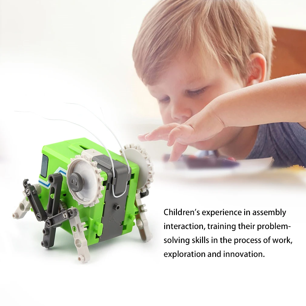 

Transformation Assembly Toys DIY Experimentation Exploiture Toy Education Robot Model Kits for Children
