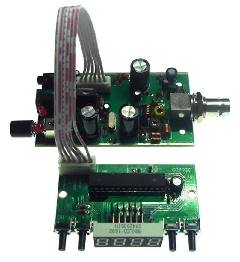 BH1415F 100 м FM стерео передатчик плата фазовой блокировки цифровой светодиодный дисплей Частота FM радио модуль приемник 5 в 12 В DC