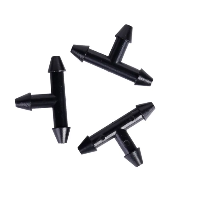 50Db 3/5 Mm -Es Tömlő Sprinkler Öntöző 1/4 Hüvelykes Barb Póló Víztömlő Csatlakozók Cső Illesztő Csatlakozó Csepp Öntözőrendszer - Image 4