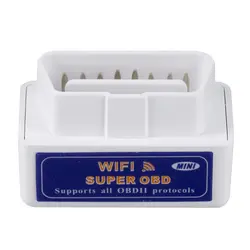 Obd2 elm327 V1.5 Wi-Fi автомобиля диагностический инструмент белый