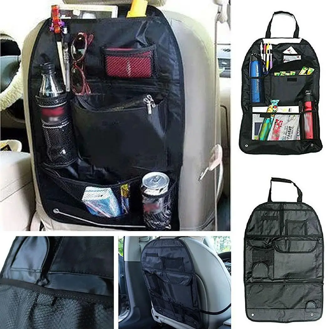

car seat organizer car storage car trunk organizer Backseat Holder Multi-Pockets Container Universal Car Tidying