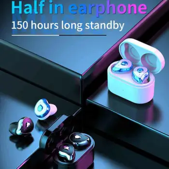 

Bluetooth 5.0 Stereo Earphones True Wireless Headphones Sports Earphone Handsfree Headphones Headset Mini Earbuds With Mic 30A13