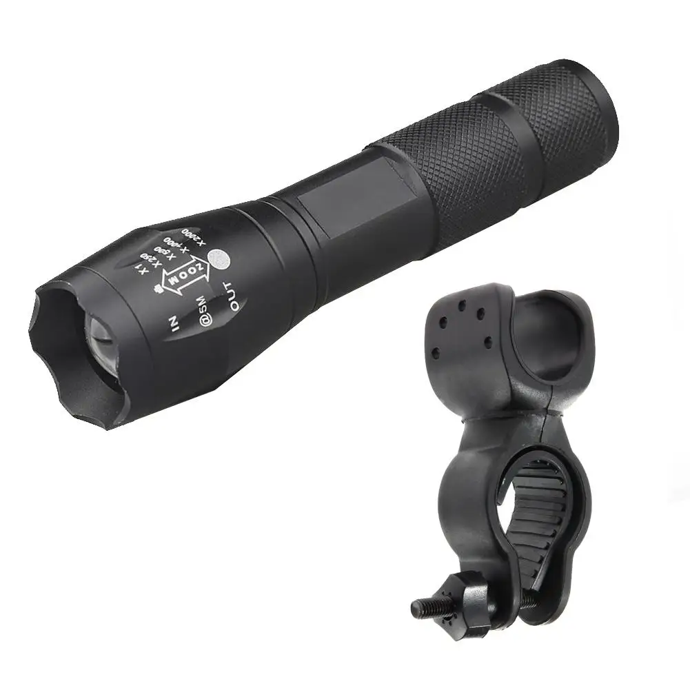 9000 Lumens Bike Light 5 Modes Front Bicycle Light Torch Zoomable