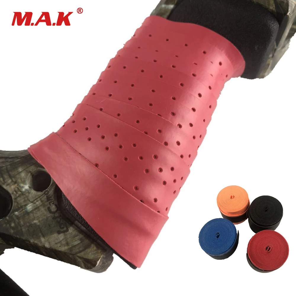 

4 Color Bow Riser can Absorb Sweat and Non-Slip Stretchy Handle Grip Tape Band Rope Wrap for Outdoor Archery Hunting Accessories