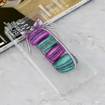 

50pcs/lot Cartoon Pattern IMD Transparent Soft TPU Case Cover For Samsung A7 2018 A750 A9 2018 J4 Plus J6 Plus