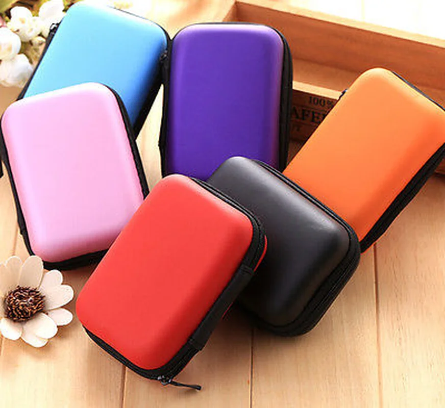 Women Men Travel Digital USB Coin Purses Earphone Bag Case Insert Flash Drives | Багаж и сумки