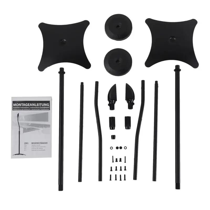 

Universal Surround Sound Speaker Stands Set Of 2 Satellite Speaker