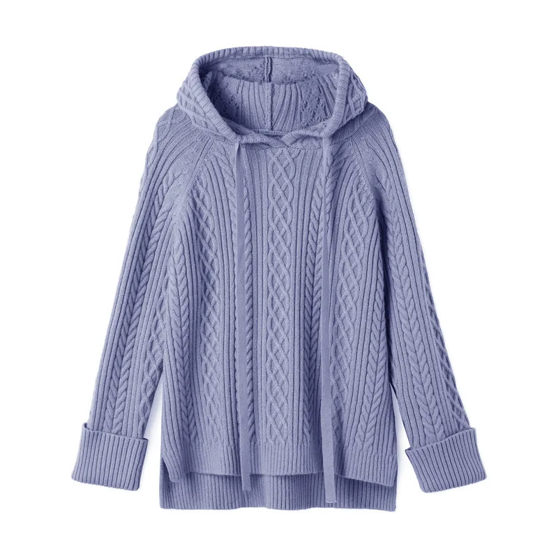 2018 autumn and winter new arrival women's casual loose sweater female thick hooded sweater women 18231 2018 autumn and winter new arrival women's casual loose sweater female thick hooded sweater women 18231