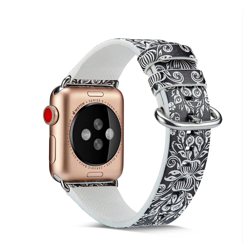 Vangas красочные Мягкая силиконовая лента для Apple Watch 38 MM 42 мм 40 44 резиновая наручный