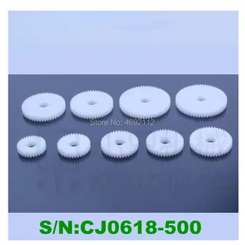 

Free shipping S/N CJ0618 mini lathe gears , Cj0618 household small lathe lathe gears 9pcs plastic screwdriver metal gear kit