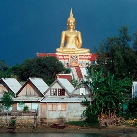 Big Buddha Buddhist Temple Thailand Poster Print by Russell Gordon (24 x 36) | Дом и сад