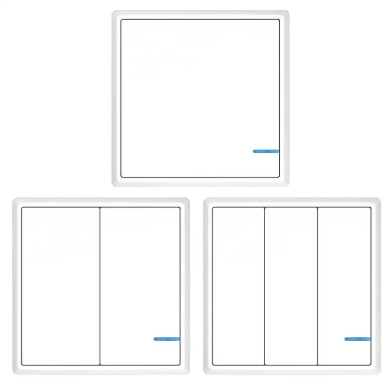 

86 Type WiFi Wireless Remote Wall Control Fluorescent Light Panel Switch IP54 Waterproof Smart Controller Wireless Switch