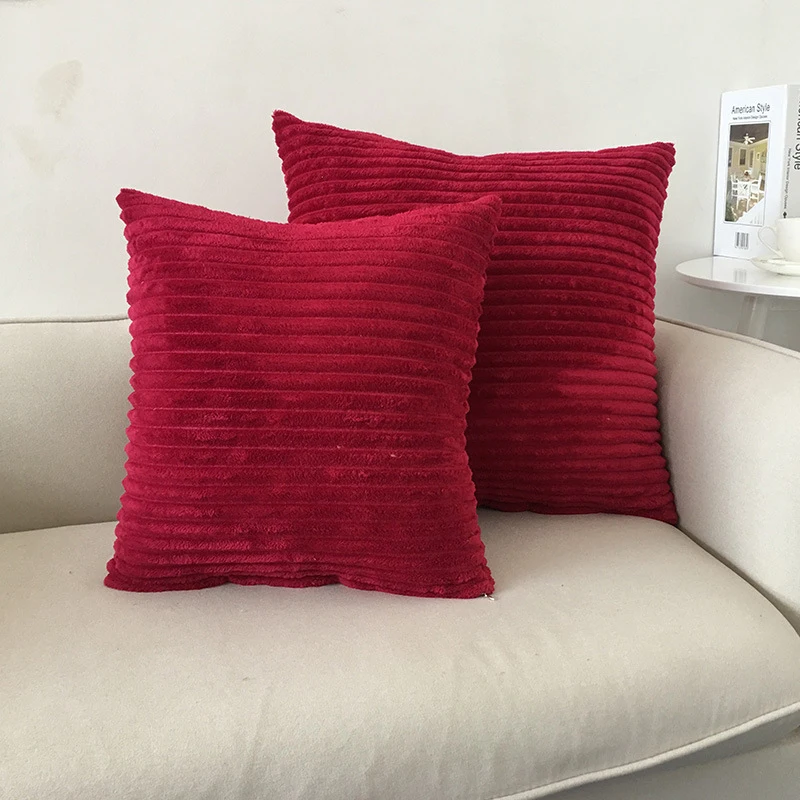 2 قطع جديد وسادة قطيفة غطاء مكتب سيارة أريكة الترفيه وسادة المخدة 45*45 سنتيمتر 2 قطع جديد وسادة قطيفة غطاء مكتب سيارة أريكة الترفيه وسادة المخدة 45*45 سنتيمتر