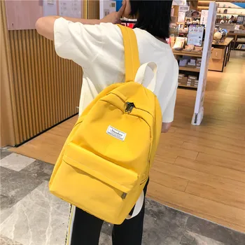 

2019 Female High Quality Canvas Travel Backpack Women Mochila Feminina Sac A Dos Back Pack School Bags For Teenage Girl Rucksack