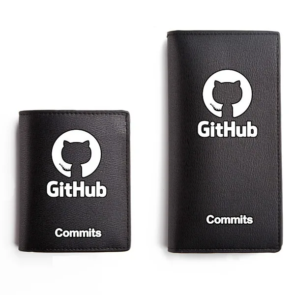 

Program Ape Wallet Evil Do Programmer It Madman Git Hub Commits Black PU Wallet