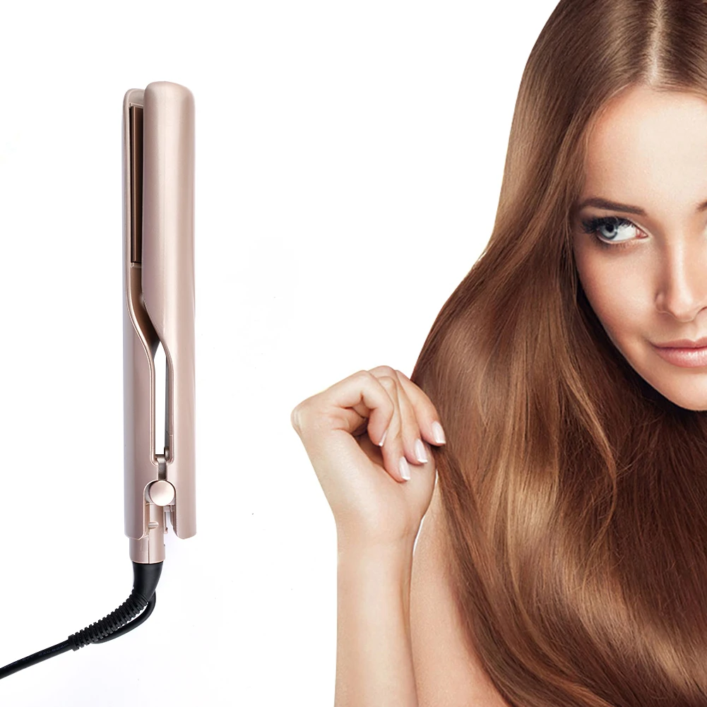 

2 In1 Automatic Hair Straightener & Rotating Roller Hair Curler Heating Automatic Ceramic Curling Iron Magic Hair Styling Tool